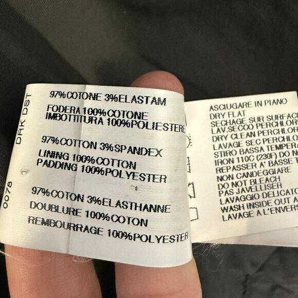 Rick Owens Charcoal Gray Sleeveless Funnel Neck Vest XS - Picture 7 of 7